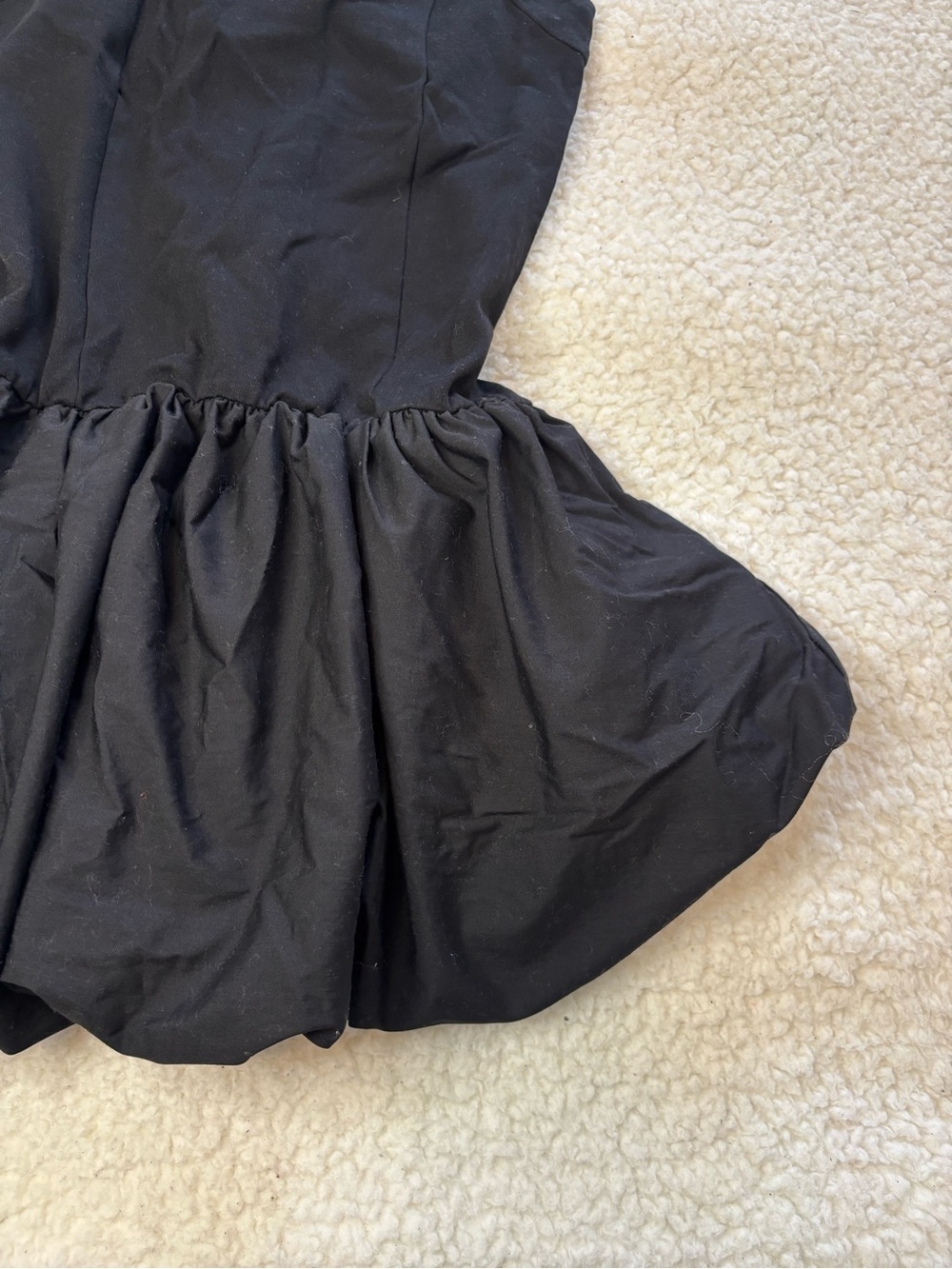 GLG Women Black Halter Style Balloon Mini Dress - Picture 4 of 10